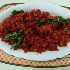 Moong Dal Beet Root Curry A picture of Moong Dal Beet Root Curry.