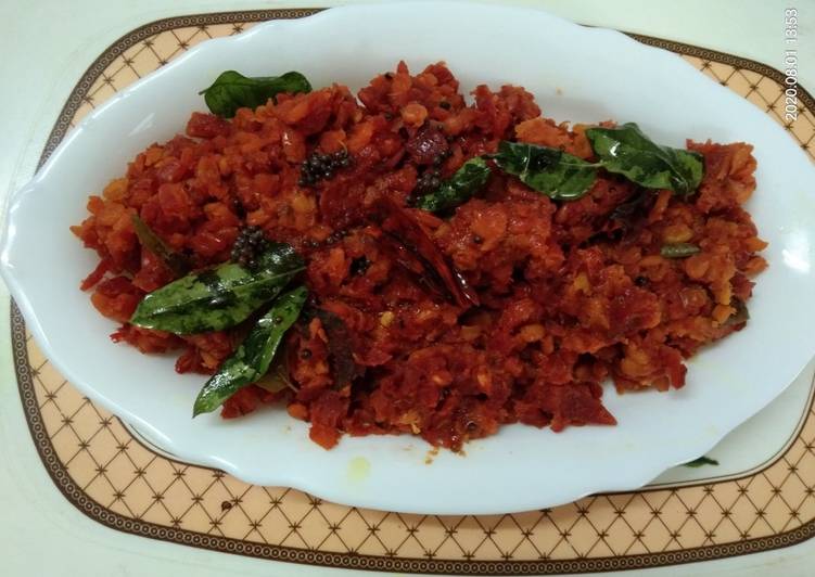 My Grandma Love This Moong Dal Beet Root Curry