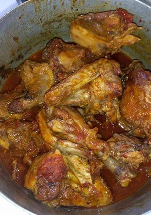 A picture of Stewed Chicken.