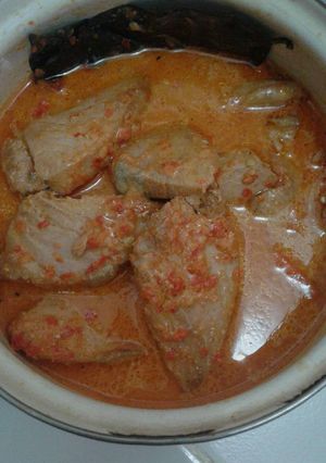 Foto resep Tuna kuah santan pedas