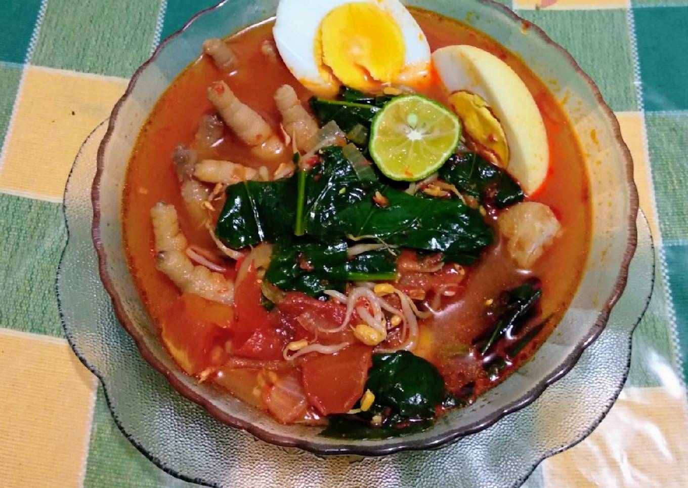 Ceker Kuah Pedas