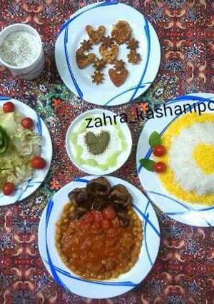 عکسی از دستور خورشت غوره مسما
