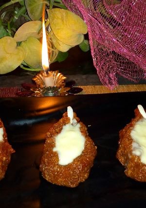 A picture of Deepwali ke diya.