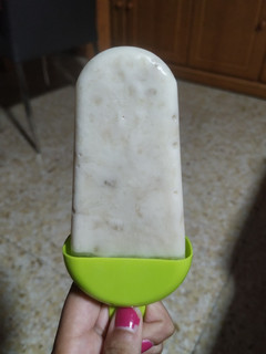 Una foto de Helado de plátano. Saludable. Receta fit. 2 ingredientes