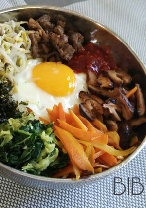 Foto resep Bibimbap