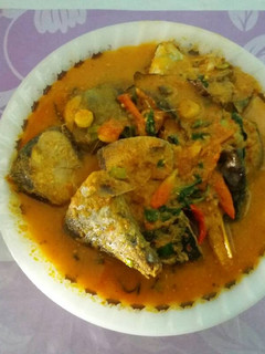 Foto resep Ikan Tongkol pedas bumbu kuning