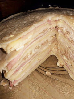 Una foto de Torre de panqueques