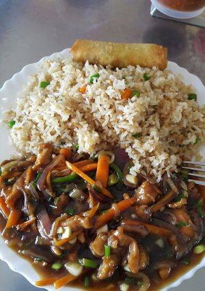 A picture of Vegetables rice.