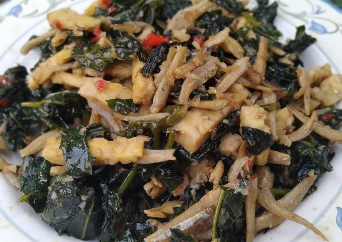 Resep Tumis Daun Pepaya Tempe dan Teri Anti Gagal