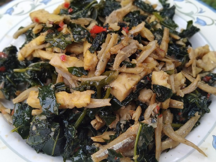 Resep Tumis Daun Pepaya Tempe dan Teri Anti Gagal