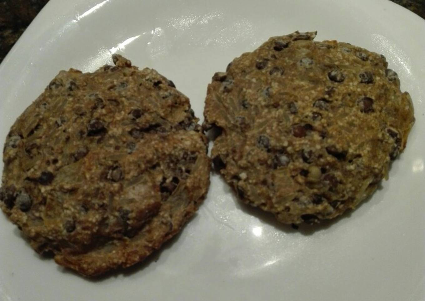 Hamburguesas de arroz y lentejas con harina integral