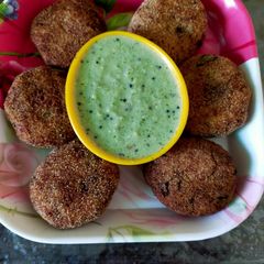 Bottle Gourd tikki A picture of Bottle Gourd tikki.