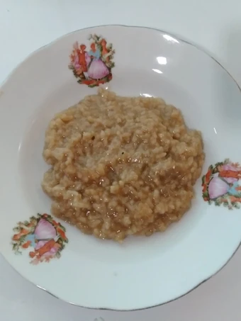 Langkah Gampang Menyiapkan Resep Bubur Merah (olahan nasi sisa) yang Lezat Anti Ribet, Mantap