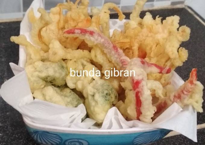 Resep Tempura Sayuran Oleh Pawon Bunda Gibran Cookpad