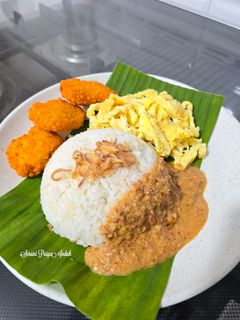 Foto resep Nasi Uduk Betawi + Sambal Kacang