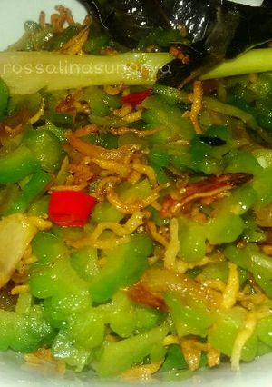 Foto resep Tumis Pare Teri Medan Rawit