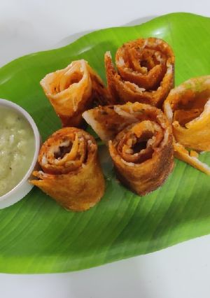 A picture of Jini Roll Dosa.