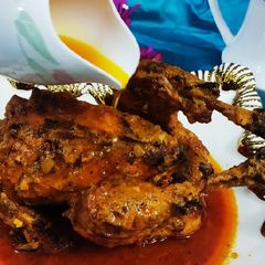A picture of Mughlai Tandoori Murg Mushallam Restaurant style.