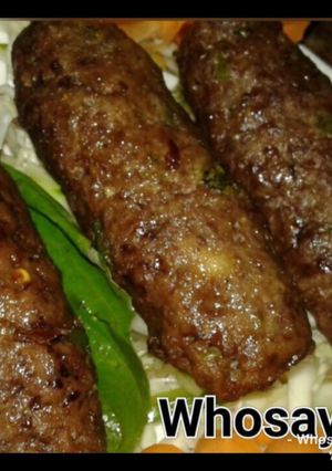 A picture of Whosayna’s Baked Seekh Kebabs.
