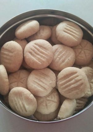 A picture of Atta biscuits recipe | wheat biscuits recipe.
