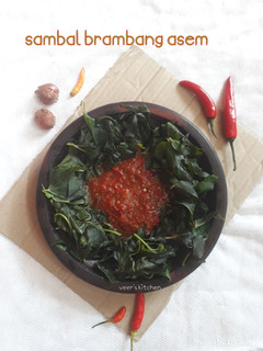 Foto resep Sambal brambang asem