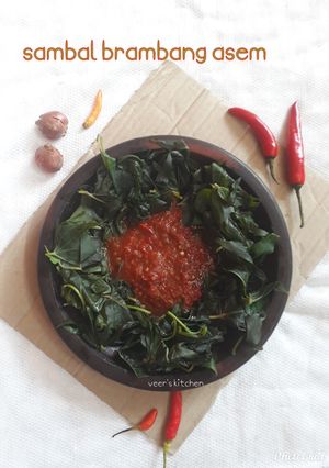 Foto resep Sambal brambang asem