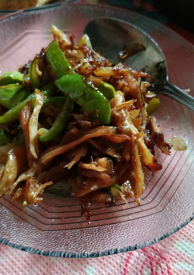 Foto resep Suwir ayam pake pete