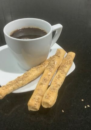 Una foto de Palitos de ajonjolí
