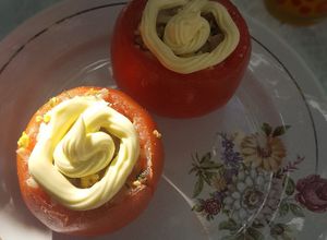 Una foto de Tomates rellenos