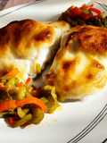 Honey Aioli Gratinated Cod