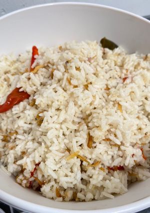 Foto resep Nasi Liwet Ricecooker