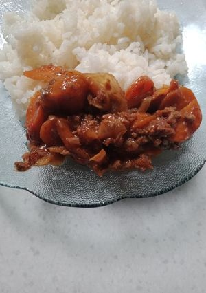 Foto resep Daging saos tiram