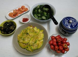 Hình của món Bí non xào tỏi.