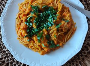 Zdjęcie przepisu Spaghetti dyniowe.