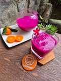 Jus Jeruk Buah Naga