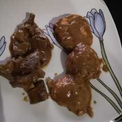 Foto principal de Redondo de pollo con salsa de setas