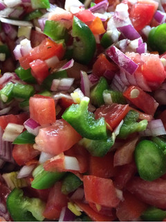 Una foto de Pico de gallo