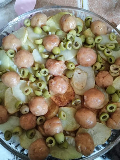صورة لوصفة غراتان بكريات الدجاج