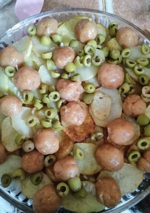صورة لوصفة غراتان بكريات الدجاج