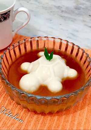 Foto resep Puding Tahu Hua Kura-kura