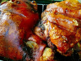 Pierna de cerdo al horno!