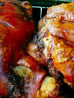 Una foto de Pierna de cerdo al horno!
