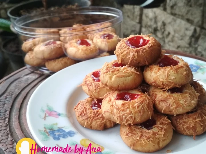 Easy Steps Prepare Recipes 🍓 Strawberry Thumbprint Cookies 🍓 the So Delicious So Delicious.