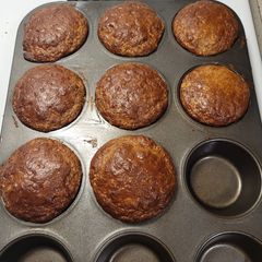A picture of Oatmeal Protein Muffins.