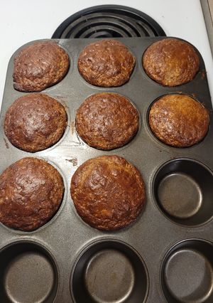 A picture of Oatmeal Protein Muffins.