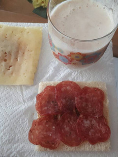 Una foto de Batido de melocotón