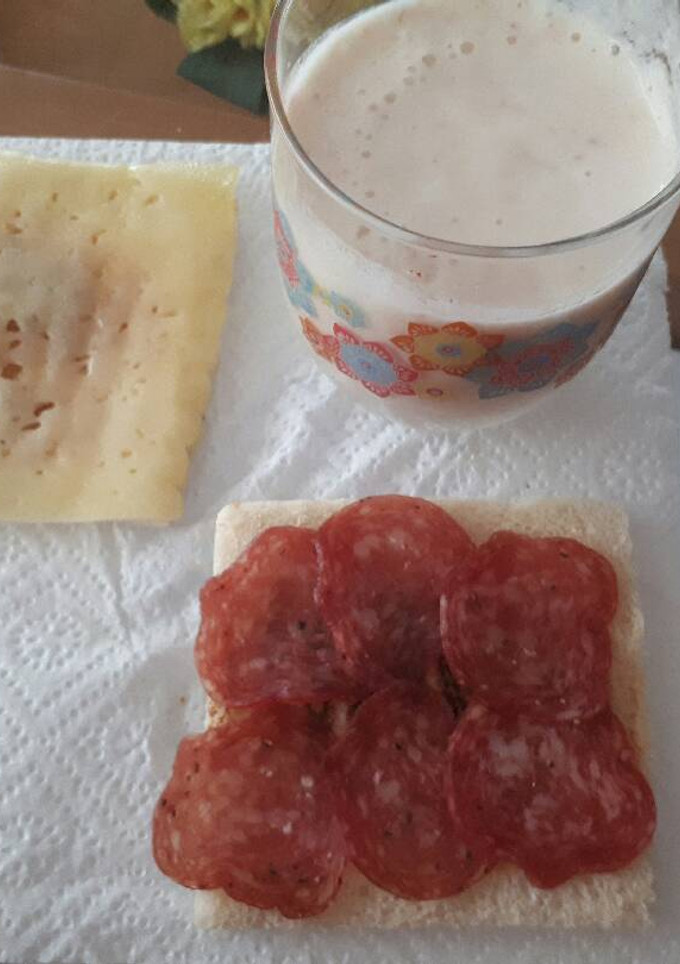 Una foto de Batido de melocotón