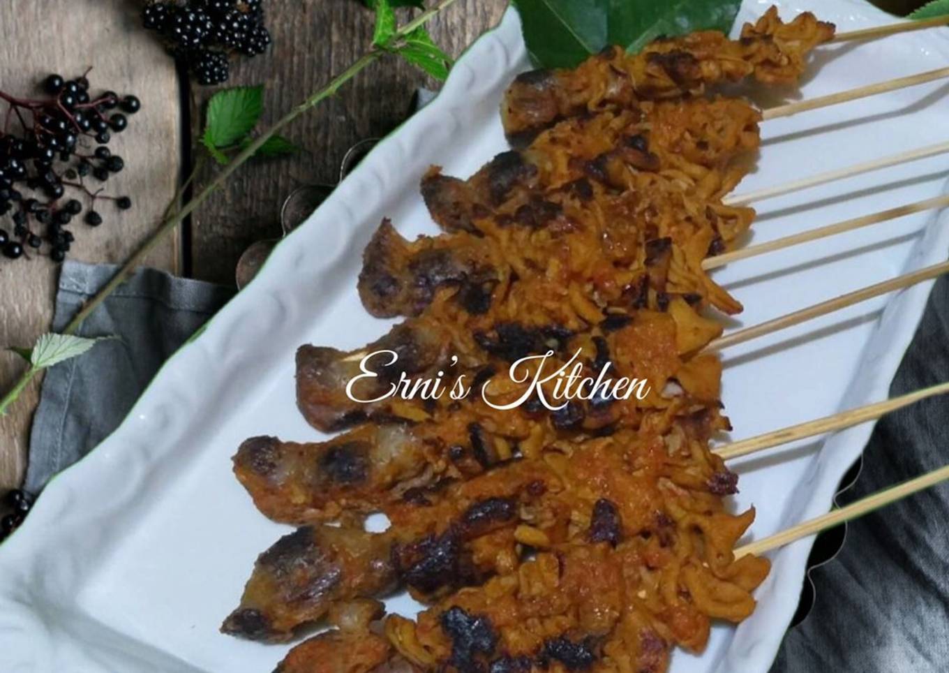 Sate Usus Ampela Ayam