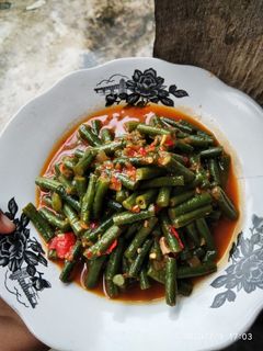 Foto resep Tumis kacang panjang