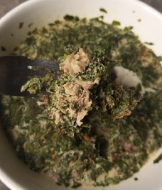 hột vịt lộn ngải cứu